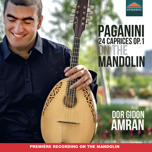 Dor Gidon Amran: Paganini: 24 Caprices, Op. 1 on the Mandolin - COMPACT DISCS