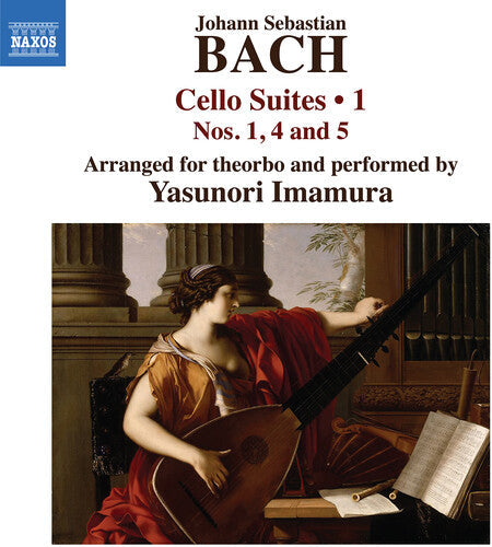 Yasunori Imamura: J.S. Bach: Cello Suites, Vol. 1 (arr. for theorbo) - COMPACT DISCS