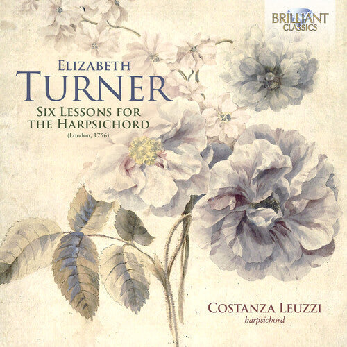 Costanza Leuzzi: Turner: 6 Lessons for Harpsichord 1756 - COMPACT DISCS
