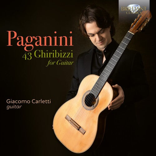Giacomo Carletti: Paganini: 43 Ghiribizzi for Guitar - COMPACT DISCS