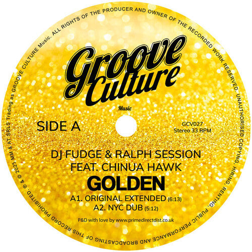 DJ Fudge: Golden - 12-INCH SINGLE