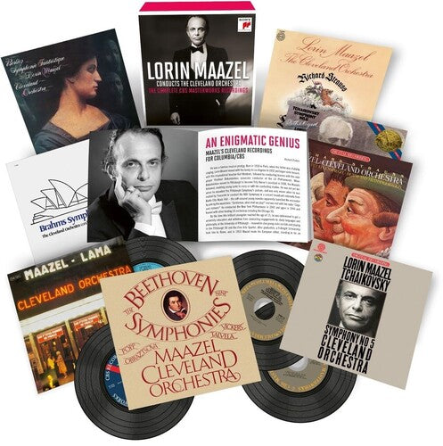Lorin Maazel: Lorin Maazel Conducts the Cleveland Orchestra: The Complete CBS Masterworks Recordings - COMPACT DISCS