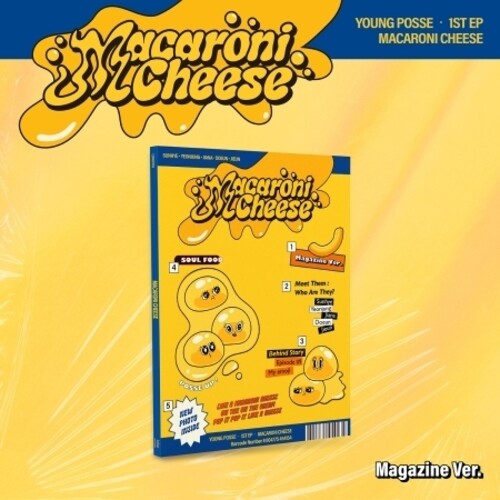Young Posse: Macaroni Cheese - Magazine Version - incl. 92pg Photobook + Photocard - COMPACT DISCS