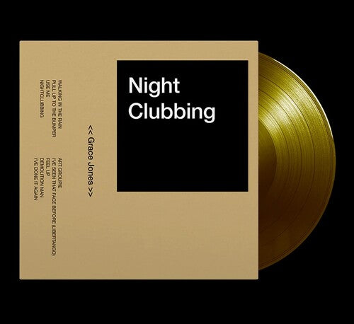 Grace Jones: Nightclubbing - Limited Gold Vinyl - VINYL LP