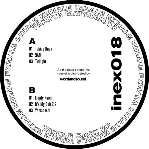 Takuya Matsumoto: Tacking Back - 12-INCH SINGLE