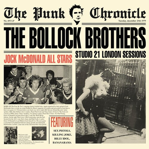 The Bollock Brothers: 21 Studio Sessions - COMPACT DISCS