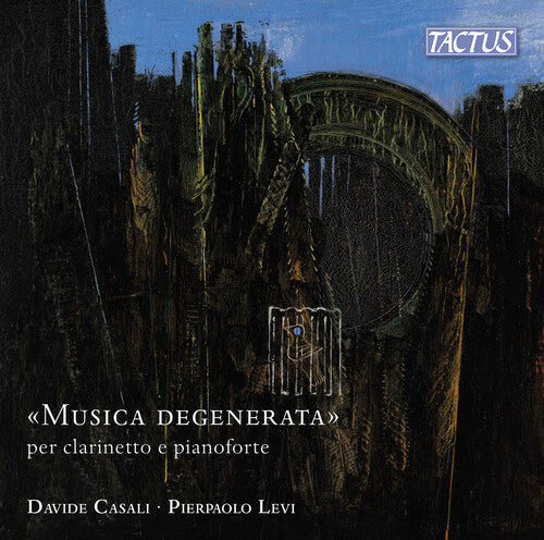 Davide Casali: "Degenerated Music" for clarinet & piano - COMPACT DISCS