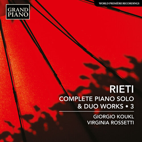 Joanna Klisowska: Rieti: Complete Piano Solo & Duo Works, Vol. 3 - COMPACT DISCS