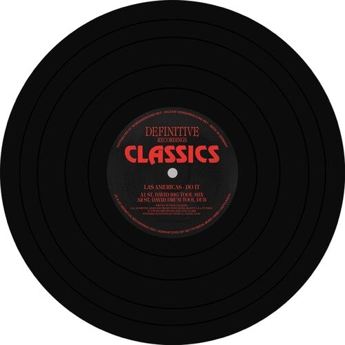 The Americas: Do It (St. David Remixes) - 12-INCH SINGLE