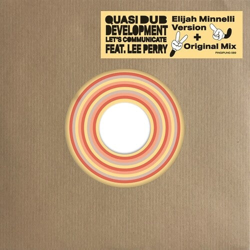 Quasi Dub Development / Lee Perry, Lee: Let's Communicate (Feat. Lee Perry) - 12-INCH SINGLE