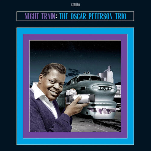 Oscar Peterson: Night Train - Limited 180-Gram Blue Colored Vinyl with Bonus Tracks - VINYL LP