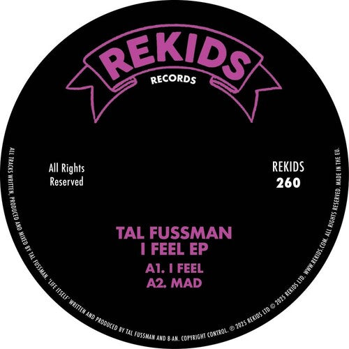 Tal Fussman: I Feel - 12-INCH SINGLE