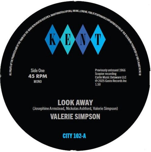 Valerie Simpson: Look Away / It's Just Love - 7-INCH SINGLE