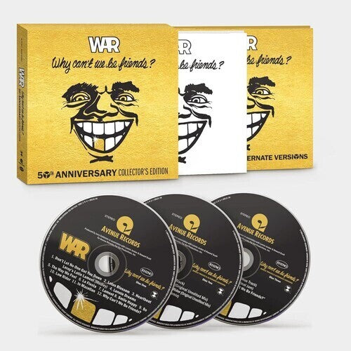 War: Why Can't We Be Friends? (50th Anniversary Collector's Edition) - COMPACT DISCS