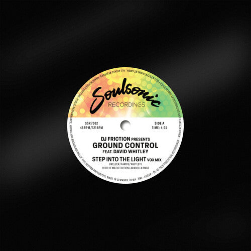 DJ Friction Presents Ground Control: Step Into The Light - 7-INCH SINGLE