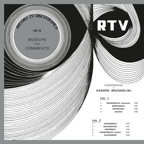 Sandro Brugnolini: Underground - VINYL LP