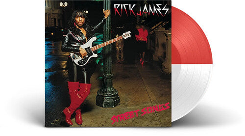 Rick James: Street Songs - Limited Red & White Split Colored Vinyl - VINYL LP