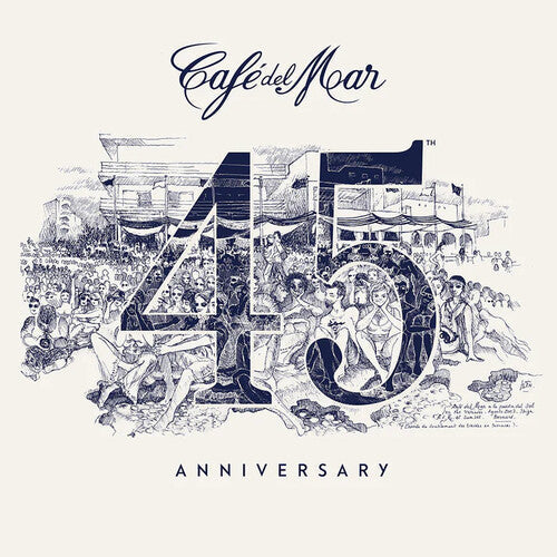 Various Artists: Cafe Del Mar: 45th Anniversary / Various - VINYL LP