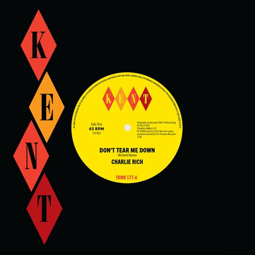 Charlie Rich: Don't Tear Me Down / Hotels, Motels - 7-INCH SINGLE