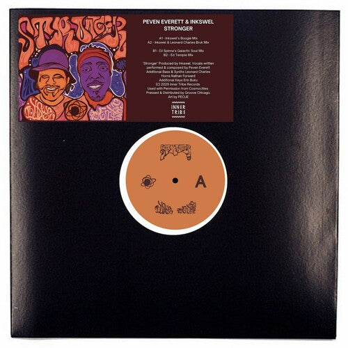 Peven Everett & Inkswel: Stronger - 12-INCH SINGLE