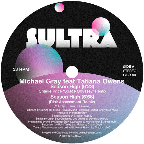Michael Gray: Season High (Remixes) - 12-INCH SINGLE