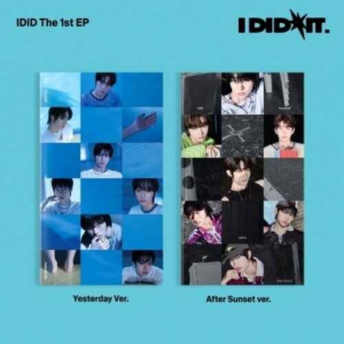 Idid: I Did It- Random Cover - incl. 80pg Photobook, Dust Jacket, Interview Folded Poster + 2 Photocards - COMPACT DISCS