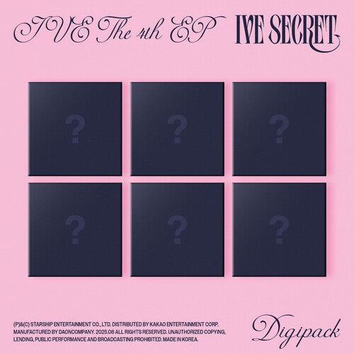 Ive: Ive Secret Ive The 4th Ep - COMPACT DISCS