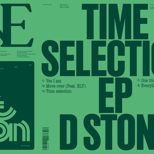 D Stone: Time Selection - 12-INCH SINGLE