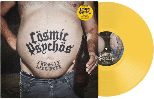 Cosmic Psychos: I Really Like Beer - Pale Ale Yellow - VINYL LP