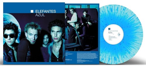 Los Elefantes: Azul 25 Aniversario - Blue Splatter Vinyl - VINYL LP