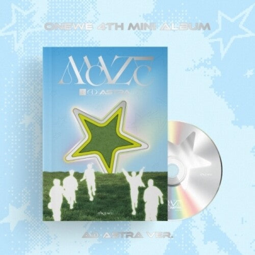 Onewe: Maze : Ad Astra - Ad Astra Version - incl. Photobook, Lyrics Folded Poster, Mystery Film, Code Letter, Sticker, 2 Stickers, Signal Card, 2 Photocard, 4-Cut Photo + Postcard - COMPACT DISCS