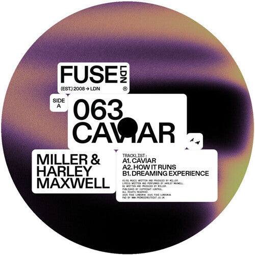 Miller & Harley Maxwell: Caviar - 12-INCH SINGLE