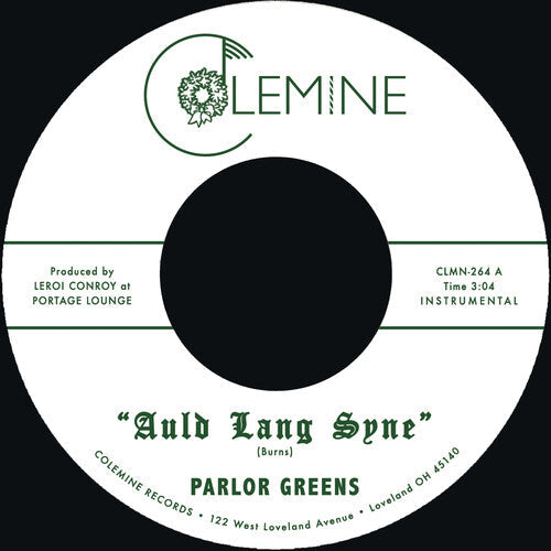 Parlor Greens: Auld Lang Syne / Everyday Will Be Like a Holiday - VINYL LP