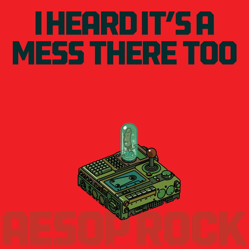 Aesop Rock: I Heard It's a Mess There Too - Red - VINYL LP