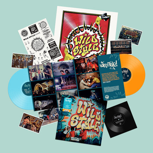 Wild Style / Various: Wild Style (Various Artists) (IEX) Blue/Orange - VINYL LP