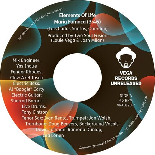 Elements of Life: Maria Fumaca - 7-INCH SINGLE