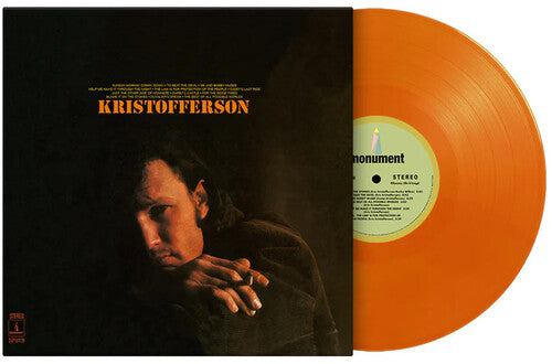 Kris Kristofferson: Kristofferson - Limited 180-Gram Orange Colored Vinyl - VINYL LP