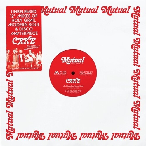 The Cake: Make Up your Mind/Let Your Body Go - 12-INCH SINGLE