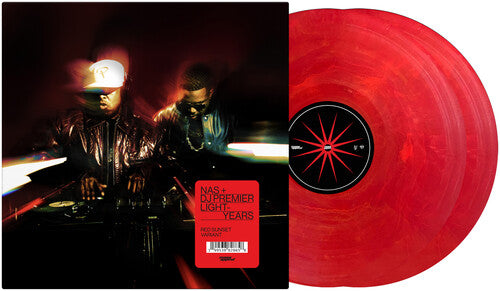 Nas & Damian Marley: Light-Years (RED VINYL) - VINYL LP