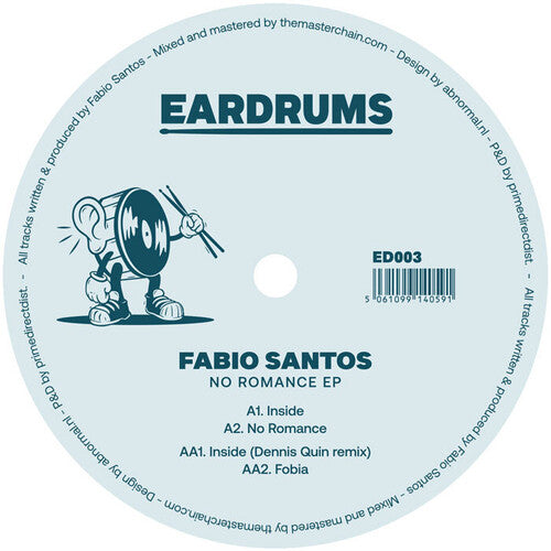 Fabio Santos: No Romance - 12-INCH SINGLE