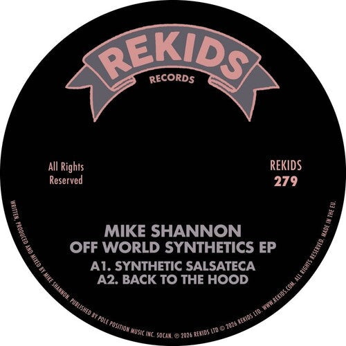 Mike Shannon: Off World Synthetics - 12-INCH SINGLE