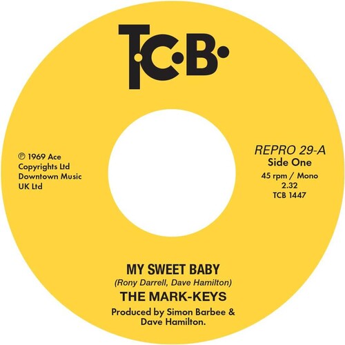 Mark-Keys: My Sweet Baby / Heavenly Thing - 7-INCH SINGLE