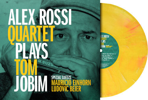Alex Rossi: Alex Rossi Quartet Plays Tom Jobim - Marble Vinyl - VINYL LP