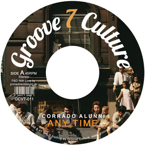 Corrado Alunni: Any Time / Soul Groove - 7-INCH SINGLE