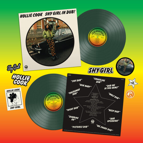 Hollie Cook: Shy Girl in Dub! - Green - VINYL LP
