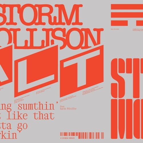 Storm Mollison: A.L.T. - 12-INCH SINGLE