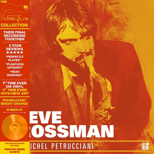 Steve Grossman: With Michel Petrucciani - Orange - VINYL LP
