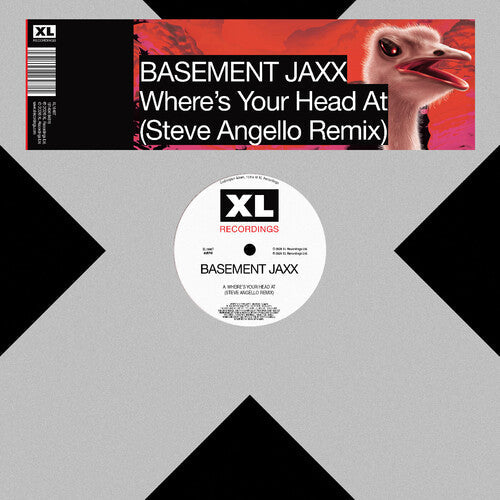 Basement Jaxx: Where's Your Head At - Steve Angello Remix - VINYL LP