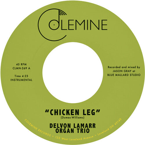 Delvon Lamarr Organ Trio: Chicken Leg / If I Could - 7-INCH SINGLE