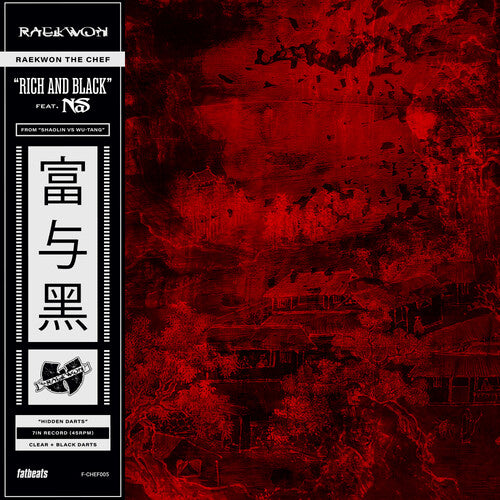 Raekwon: Rich & Black Ft Nas B/w Crane Style F Busta Rhymes - 7-INCH SINGLE